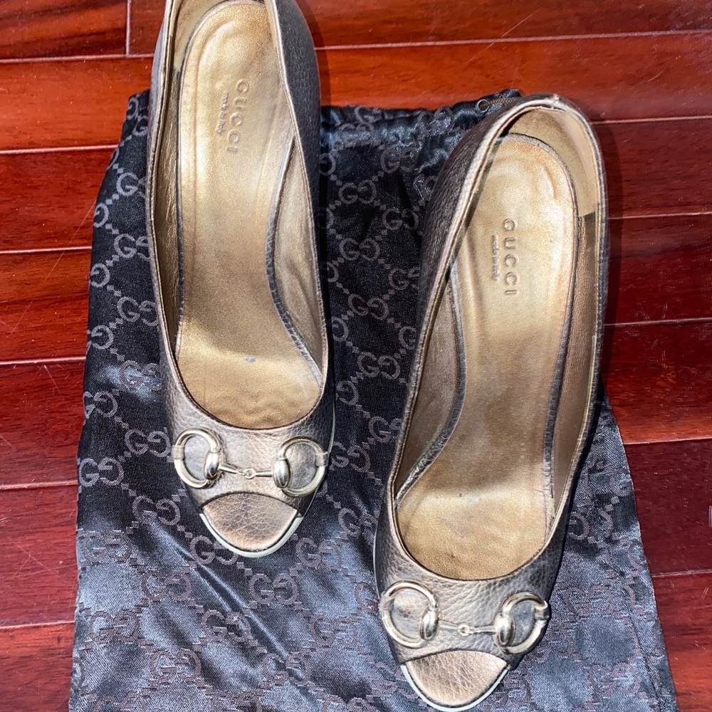GUCCI WEDGES